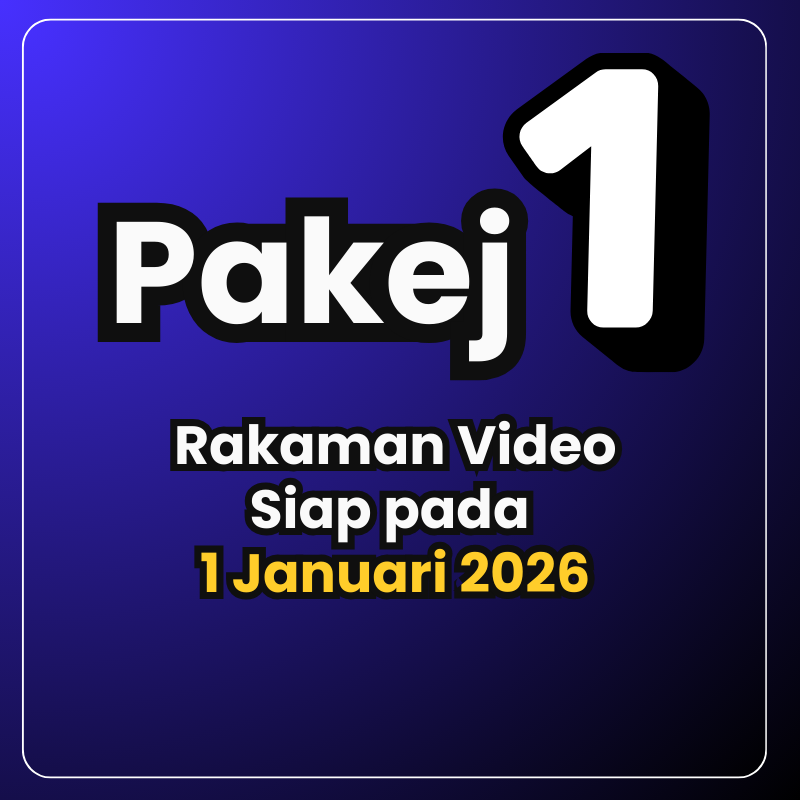 Pakej 1 - Rakaman Video Modul 8+4 Update 